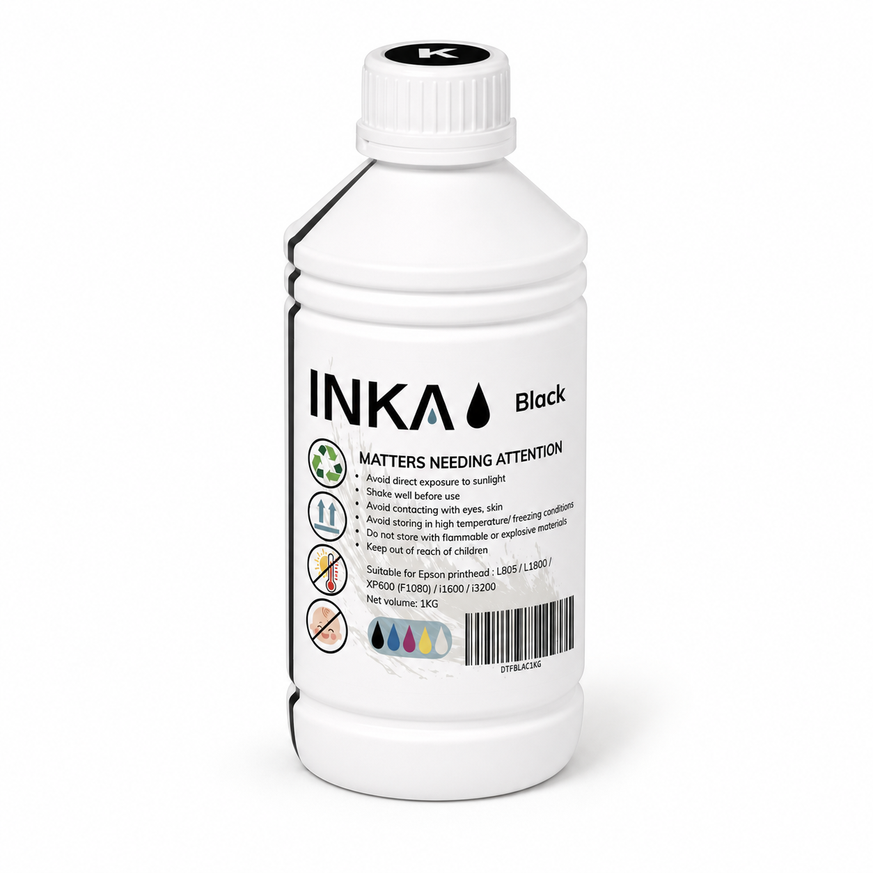 INKA Black DTF ink · 1 kg