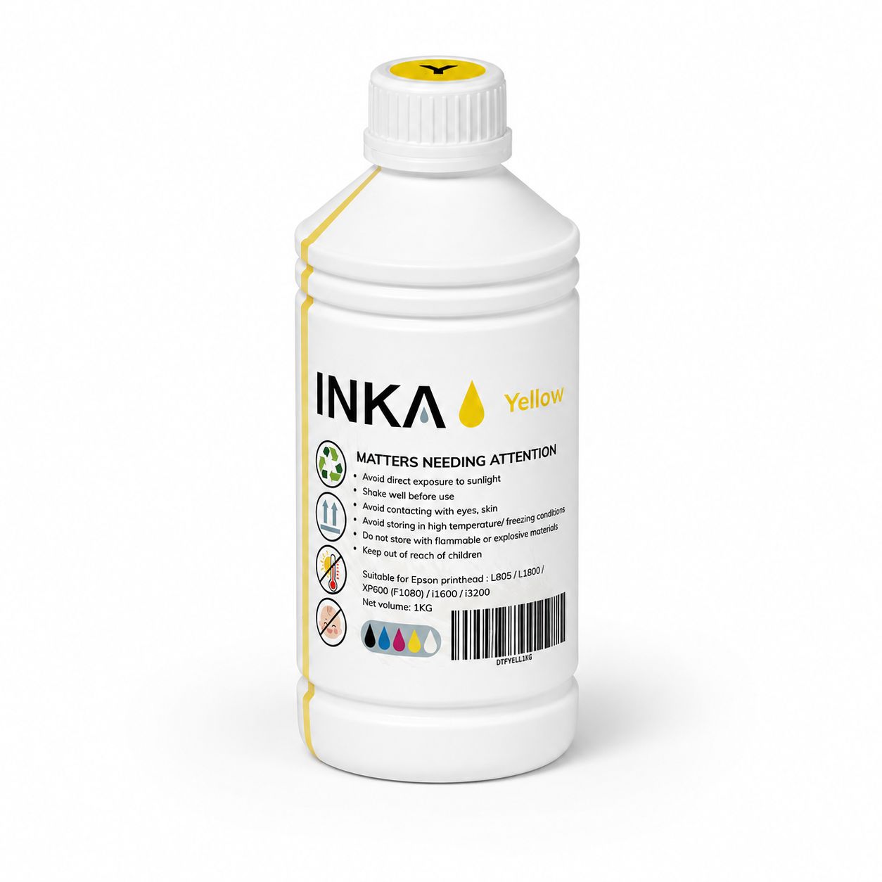 INKA Yellow DTF ink · 1 kg
