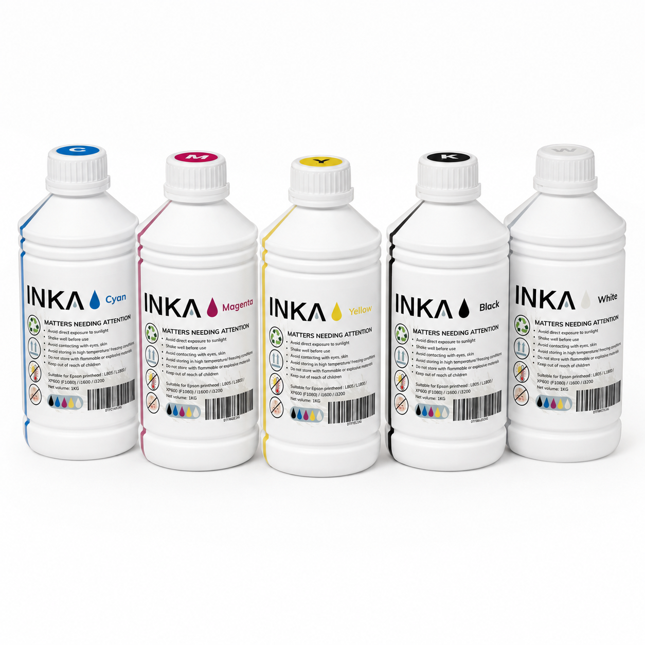 INKA DTF inks and consumables