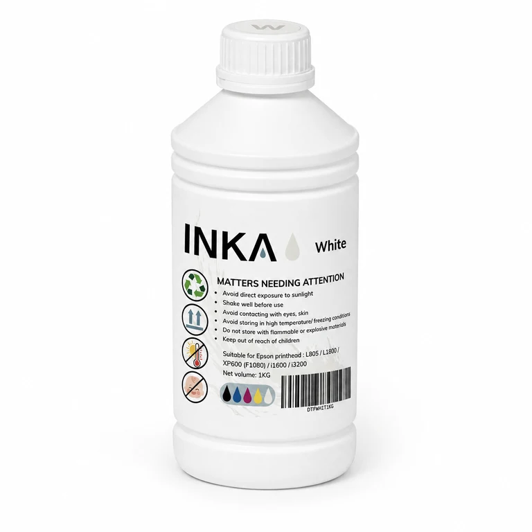 INKA 白色 DTF 墨水 · 1 kg